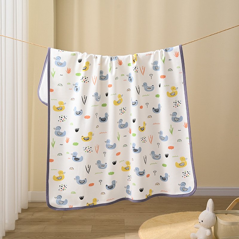 Babyshow 30*40CM Bamboo Fiber Soft Blankets Infant Different Size Changing Print Mat Multi-function Folding Baby Changing Pads