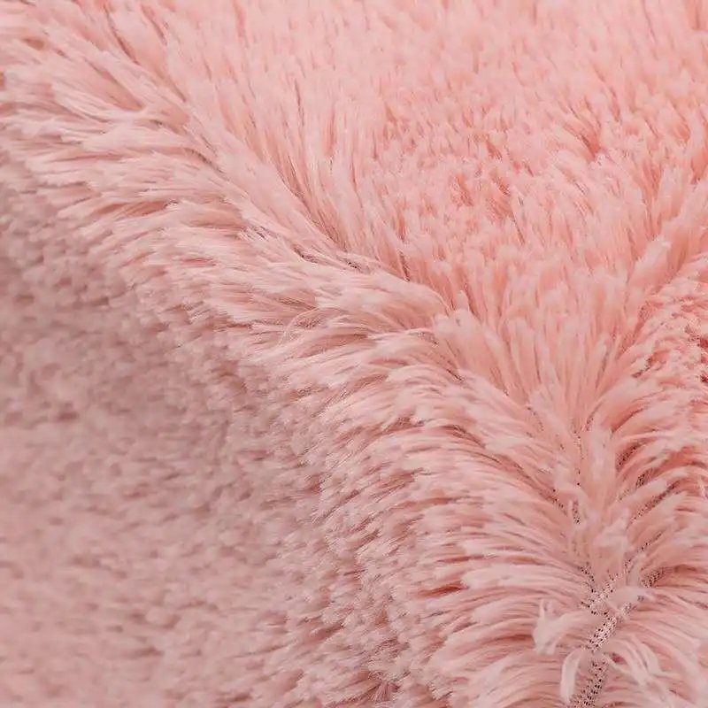 100% Polyester Solid color PV Plush Fabric for Making Toys for Garments lining Knitted Plain 10-15 Days delivery date