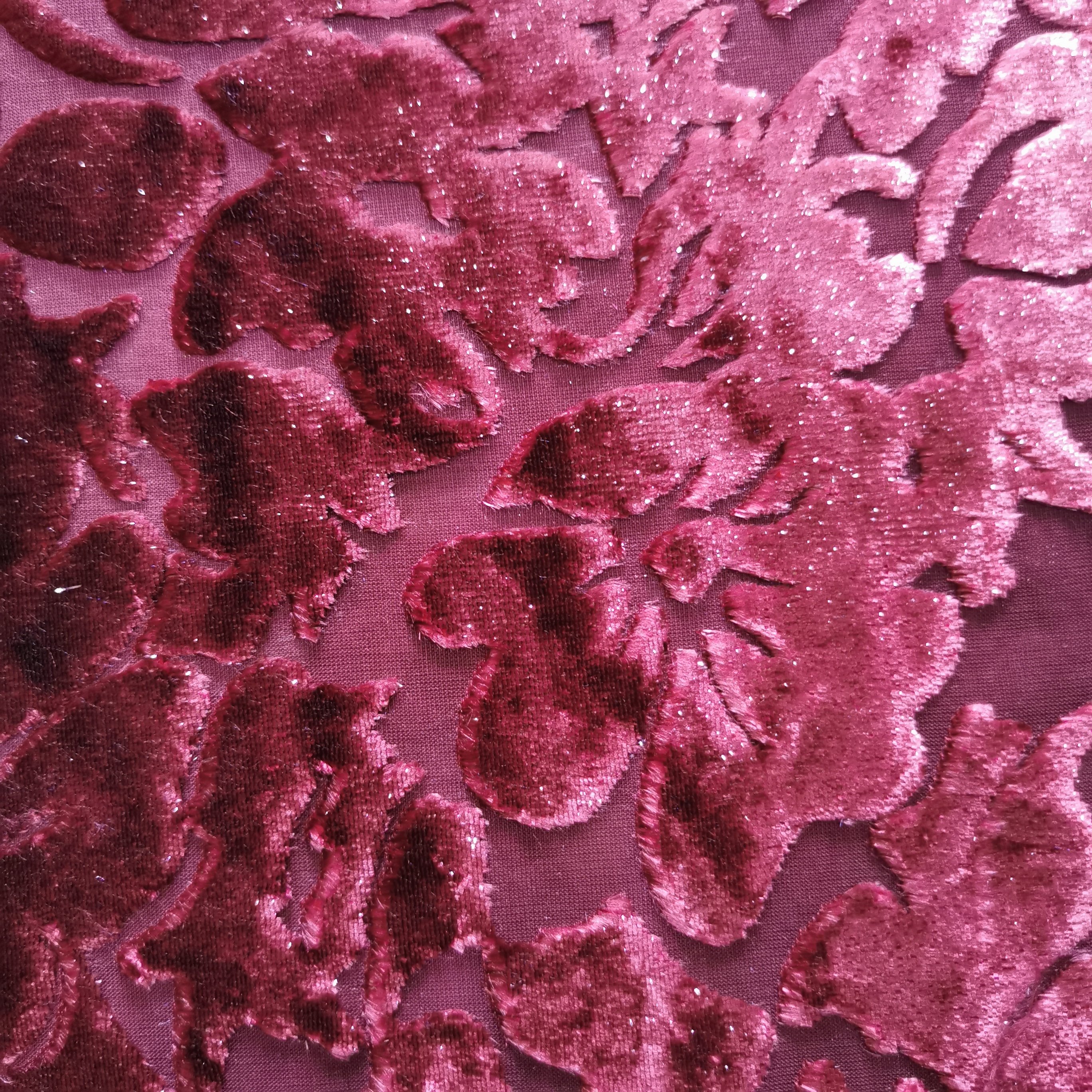 2022 popular brocade velvet full of stars rotten fabric
