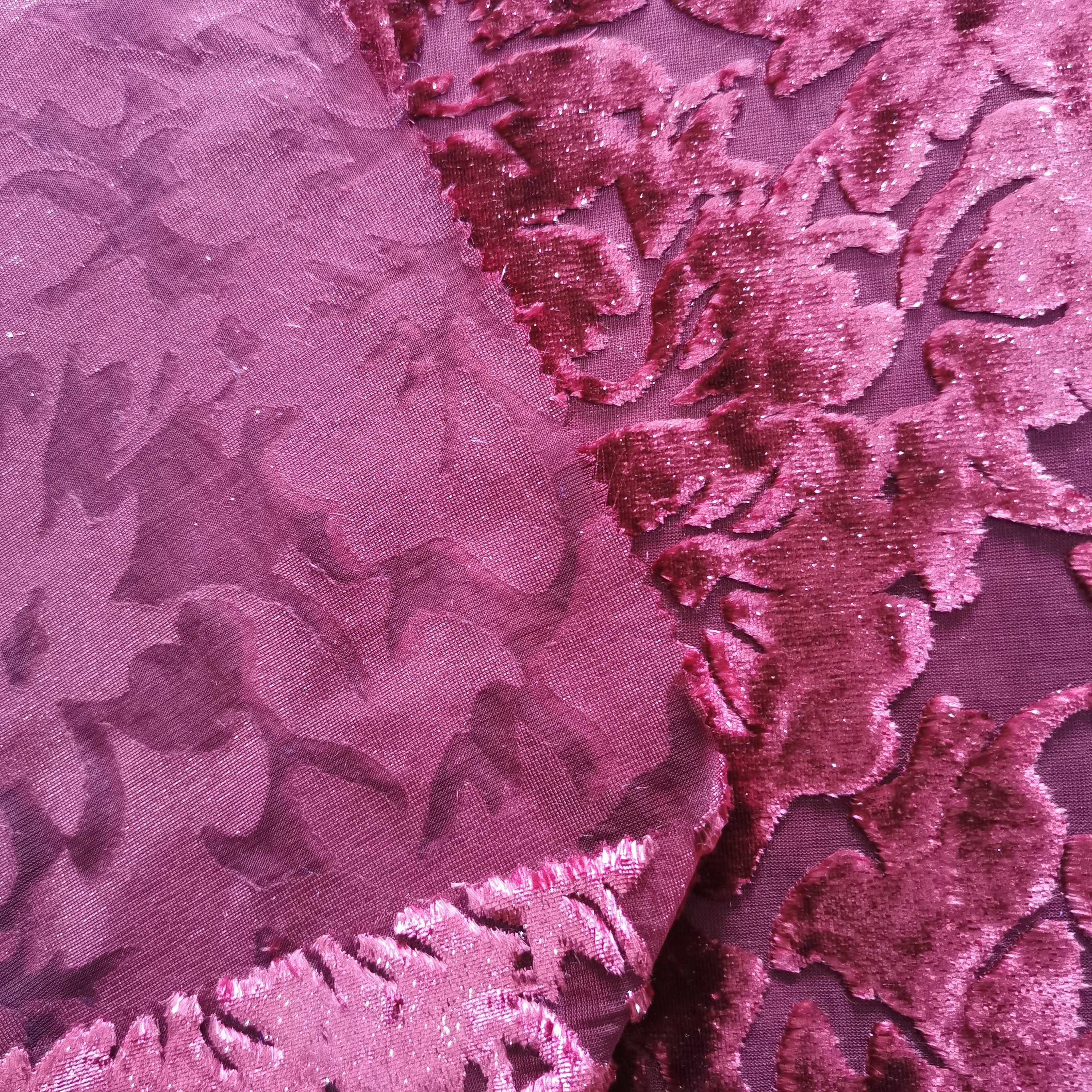 2022 popular brocade velvet full of stars rotten fabric