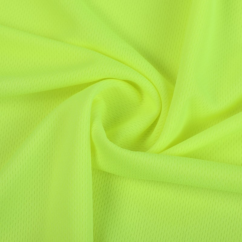 Quick Dry Sportswear Bird Eyes Warp knitting 100 Polyester Mesh Moisture Wicking Fabric