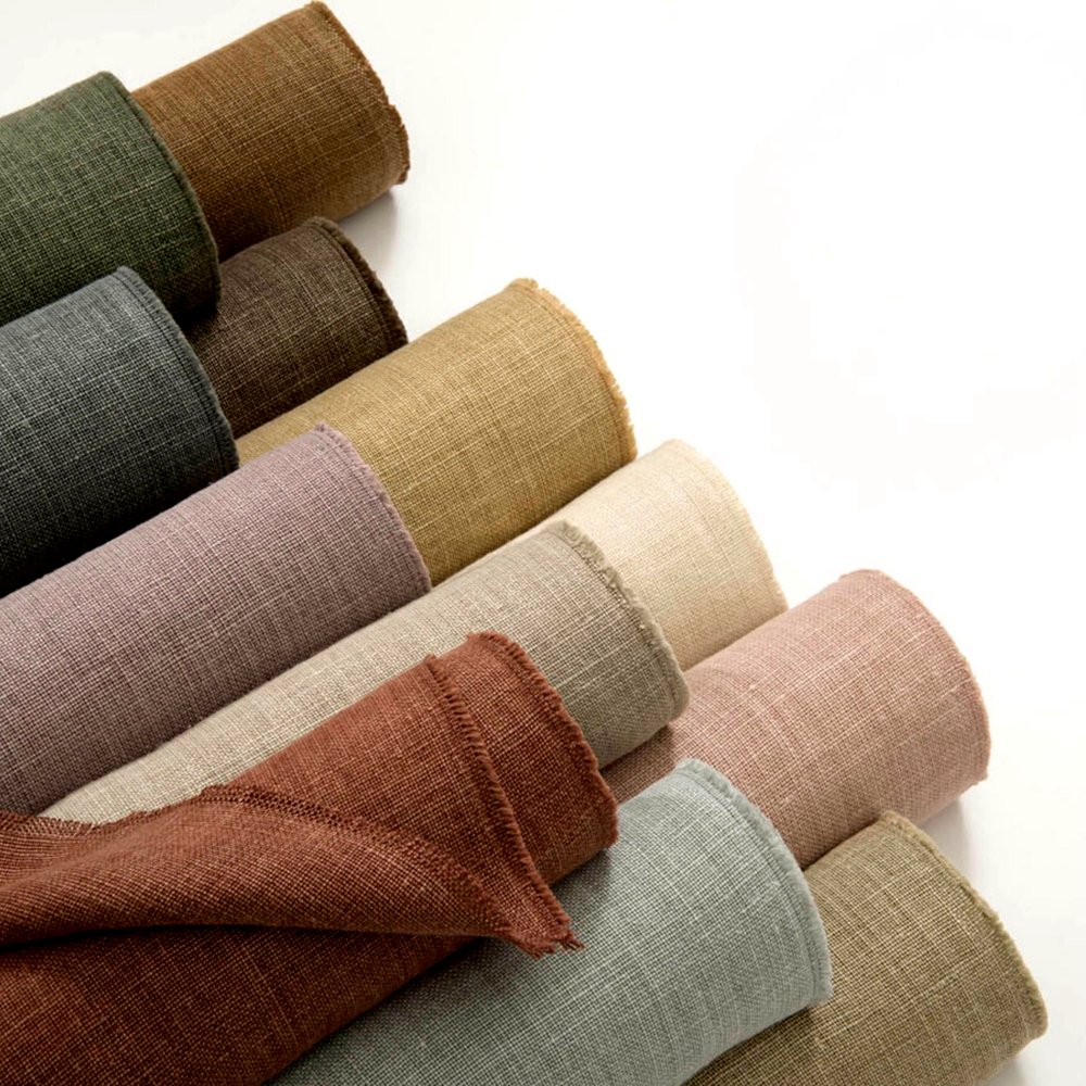 2025 Wholesale Tencel Linen Garment Fabric Designer Fabricbreathable comfort moisture absorption durable Tencel70% Linen30%