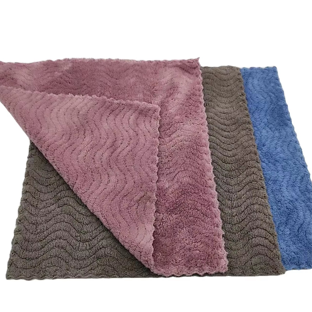 High quality Eco-friendly Bamboo Fiber Biodegradable Microfiber Cleaning Hand Towel Nonwoven Kitchen Bathroom Face Towels