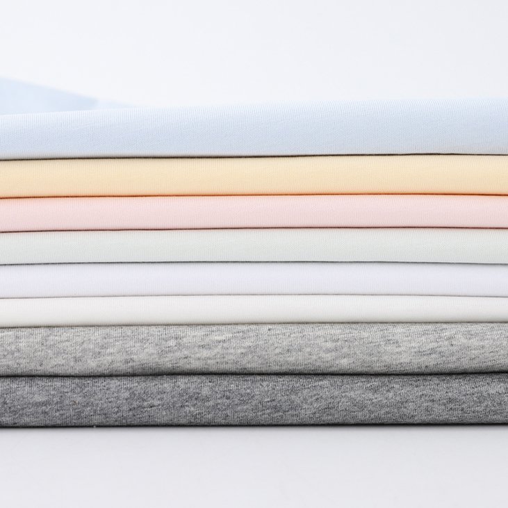 organic bamboo fabric accept customized colors