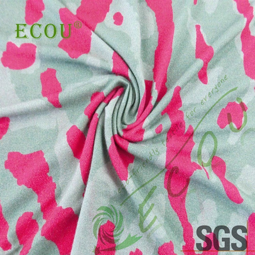 organic bamboo fabric accept customized colors