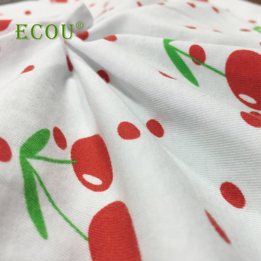 organic bamboo fabric accept customized colors