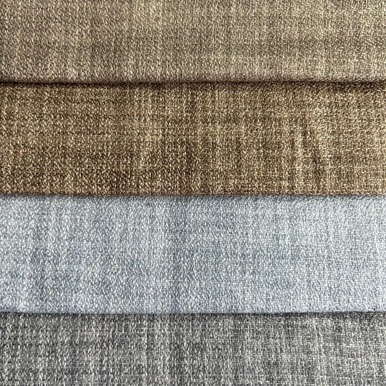 Home Deco russian linen fabric wholesale linen polyester fabric linen look fabric
