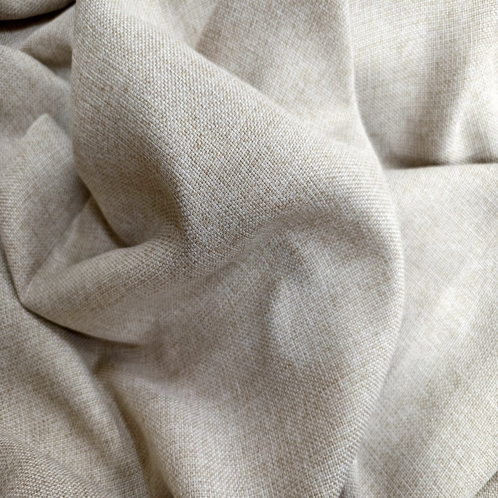 Wejoy waterproof 100 polyester 180gsm faux linen fabric for outdoor indoor sofa