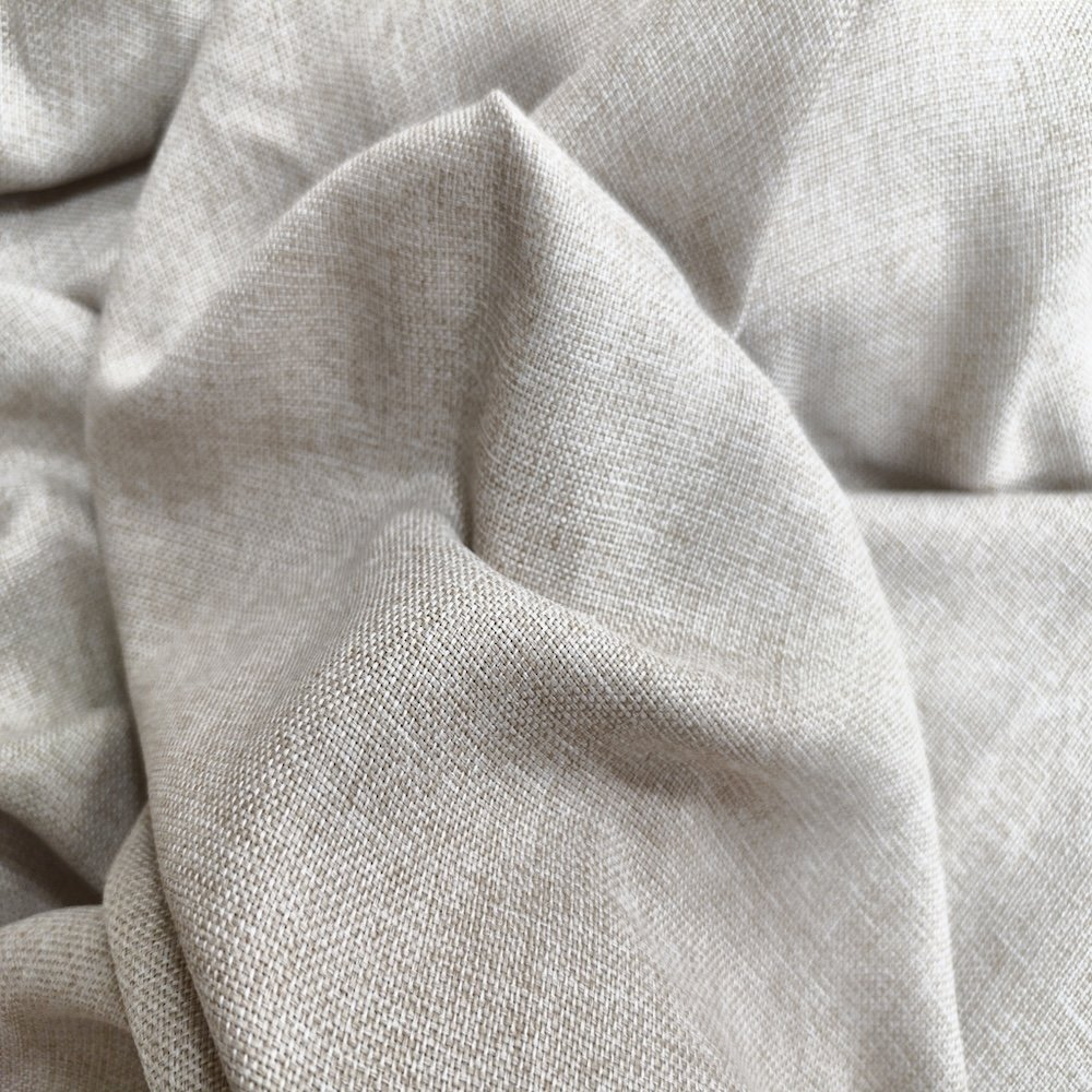 Wejoy waterproof 100 polyester 180gsm faux linen fabric for outdoor indoor sofa