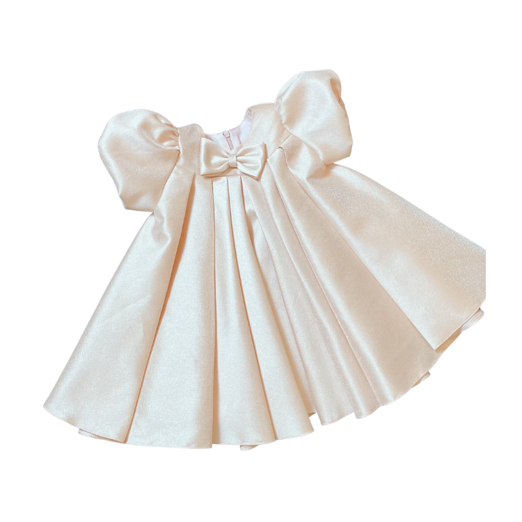 Beautiful Color Daily Girls Dresses for Children Pack in Manufacturer's Baby Girl Plastic Bag Good Price from Vietnam