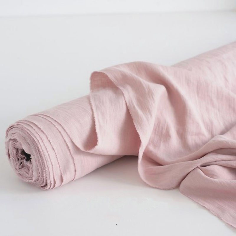 washed pure 100% natural linen white raw linen fabric for dress or shirt