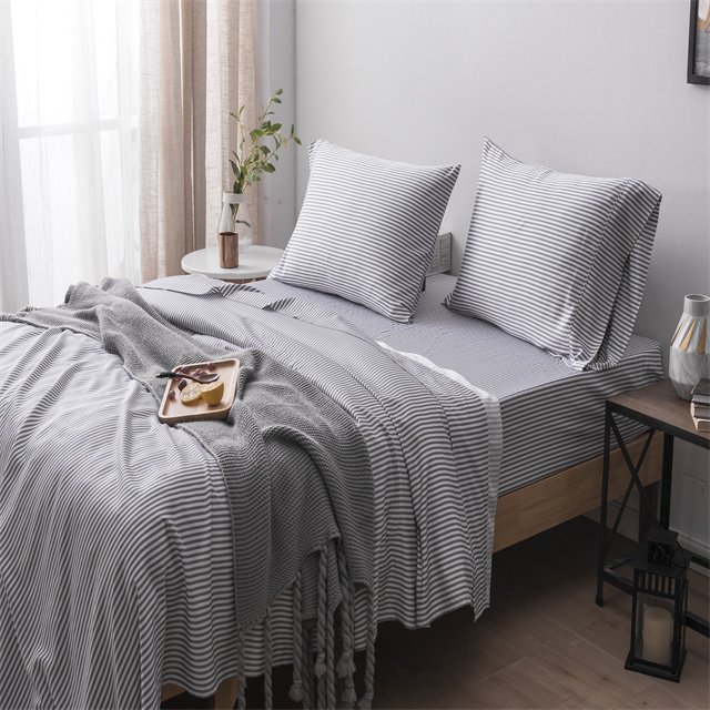 100% Bamboo 300TC 400TC bed sheet pillowcase duvet cover set bamboo bedding set