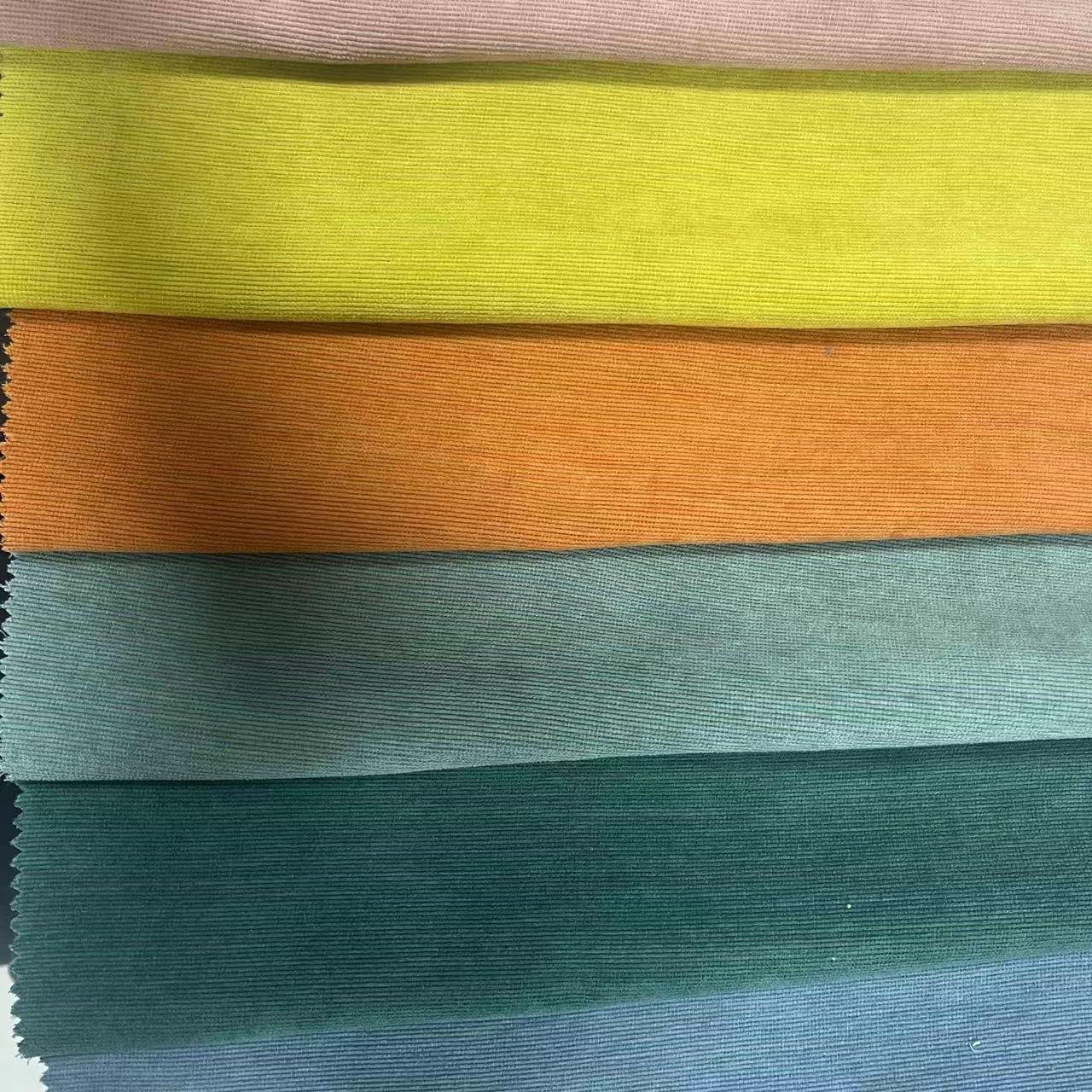 COLORFUL RAINBOW STYLE GOOD TOUCH HIGH QUALITY CURTAIN FABRIC