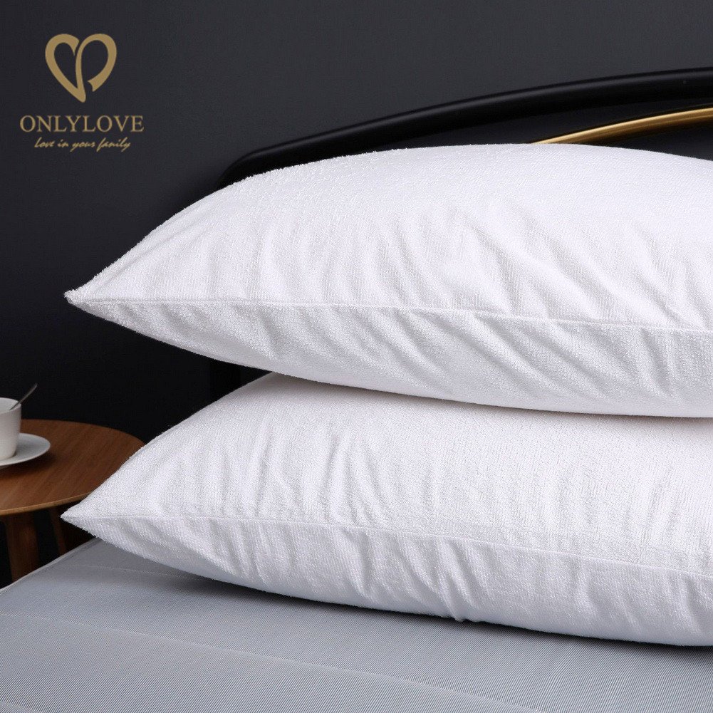 Customize waterproof pillowcase Bamboo jacquard pillow protector with zippered