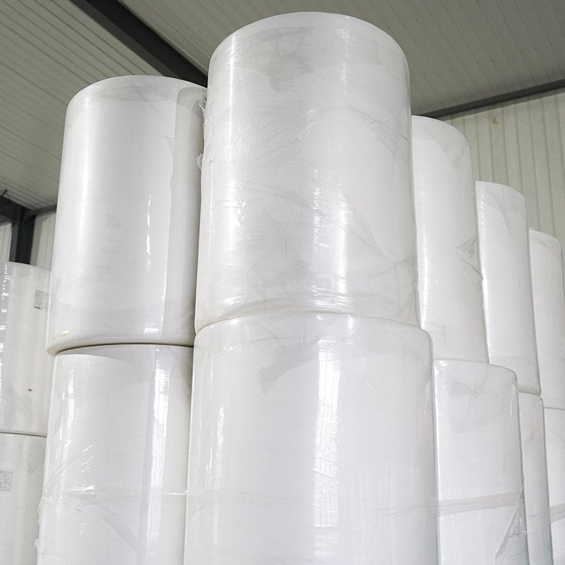 Environmentally friendly biodegradable bamboo fiber spunlace non-woven sanitary products raw materials