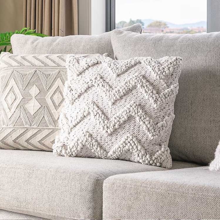 purpleard Cushion Cover Decoration Square Pillow Cases Throw Pillow Cover for Home Hotel Western Textured Satin
