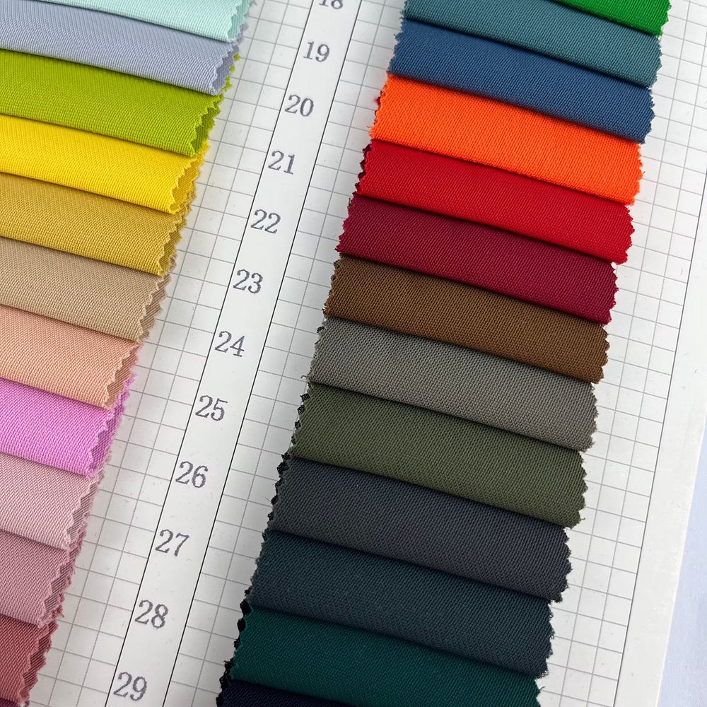 Custom solid color 260g SPH yarn 95 polyester 5 spandex Chiffon fabric good drape feeling fashion garment skirts fabric