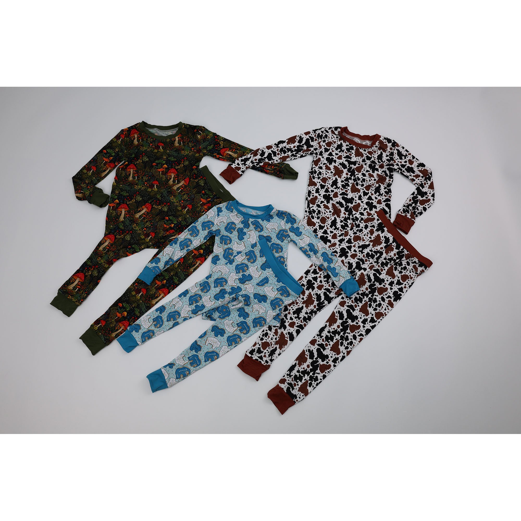 Qingli Bamboo Fabric Kids Pajamas sustainable sleep wear pajama set for kids Eco-friendly Children Pajamas Long-sleeved trousers