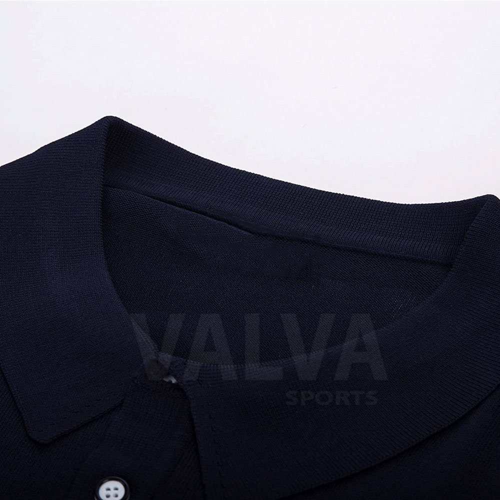 Wholesale Premium Quality Men's Polo T-Shirts Quick Dry Knitted Fabric with Best Material Color Contrast Print Pattern