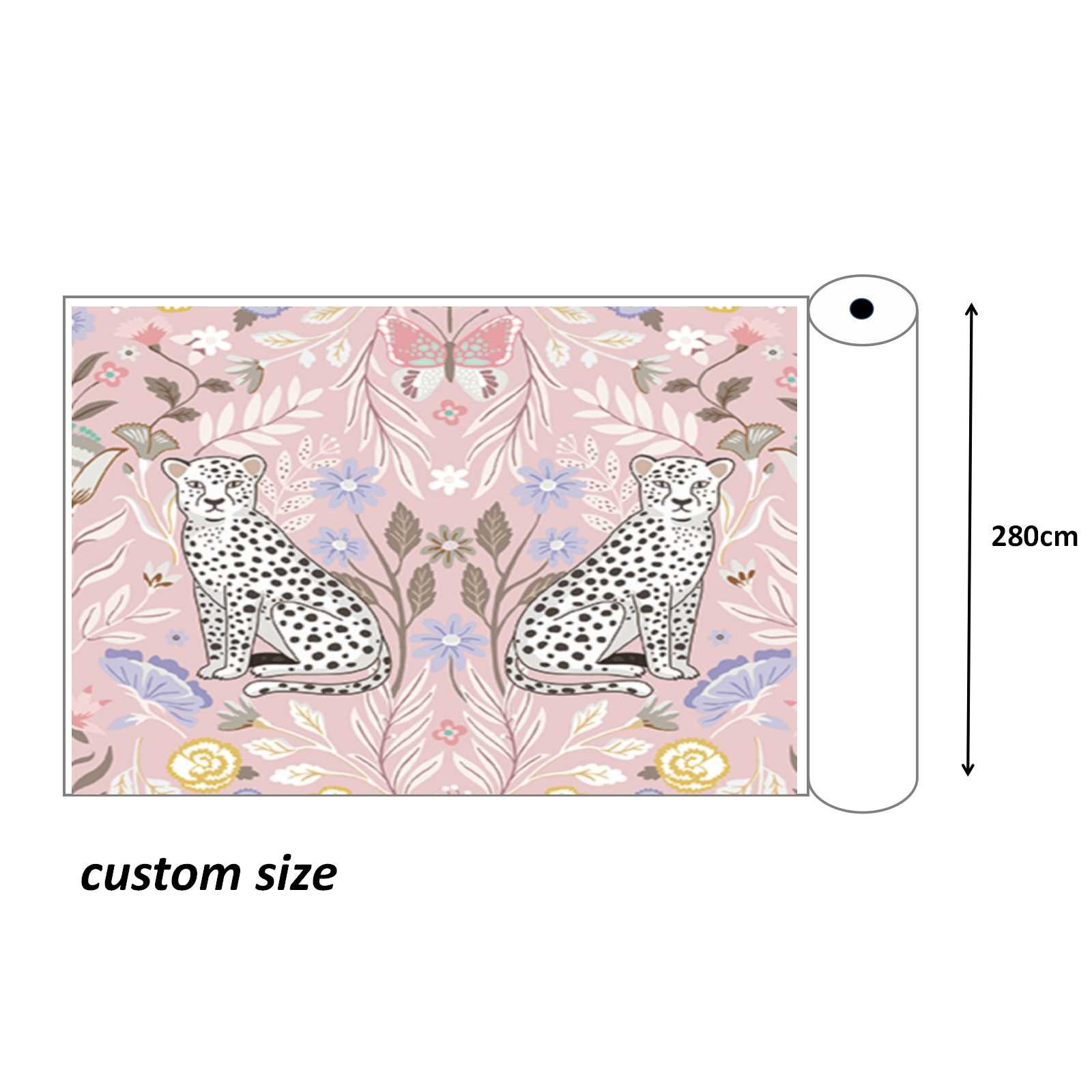 YF-CR11 Luxury Designs Home Decoration 3D Little Girl Children Kids Baby Bedroom Cartoon Animal Wall Mural Wallpaper