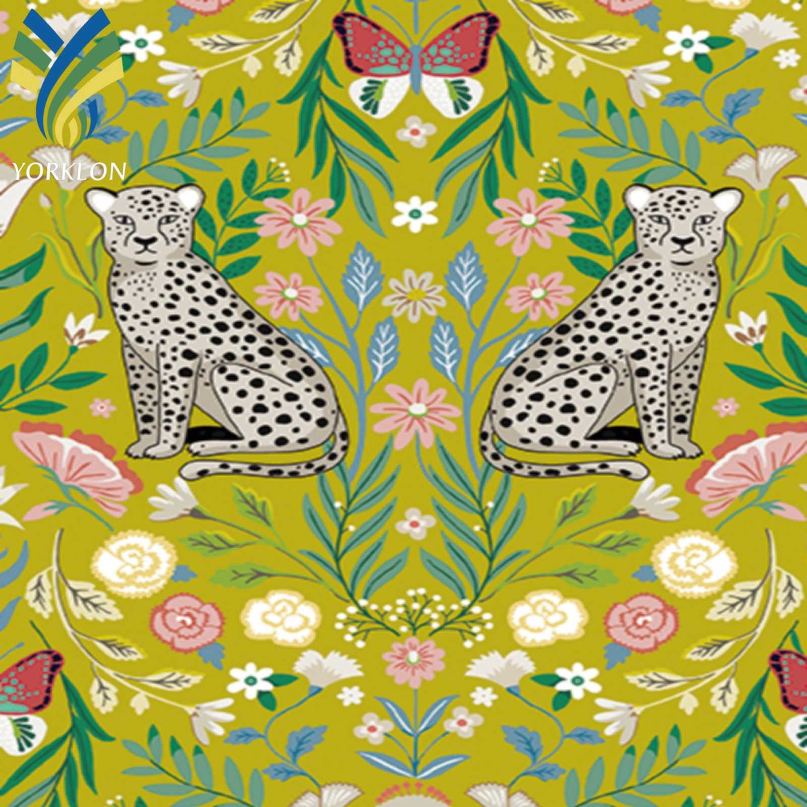 YF-CR11 Luxury Designs Home Decoration 3D Little Girl Children Kids Baby Bedroom Cartoon Animal Wall Mural Wallpaper