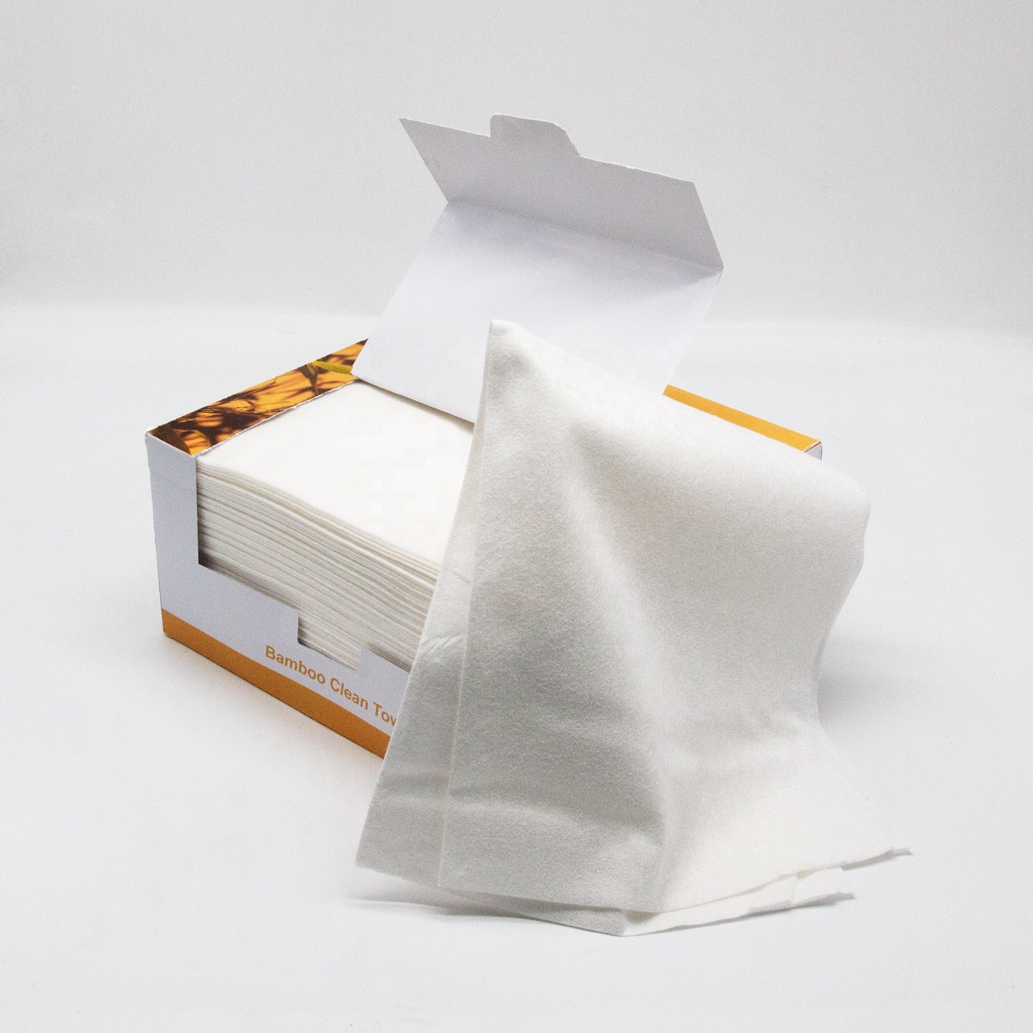 Naturally Hypoallergenic Cotton Tissues-Body Cleaning Hand Towel and Bamboo Cleaning Cloth