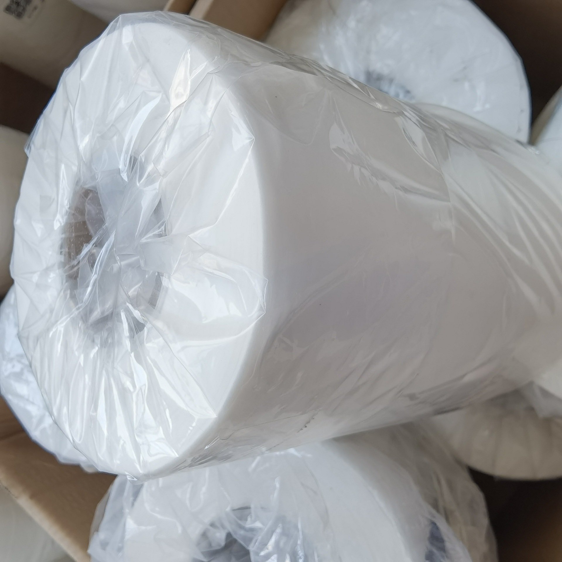 Biodegradable Soft Bamboo Woodpulp Rayon Viscose Spunlace Non woven Fabric Roll