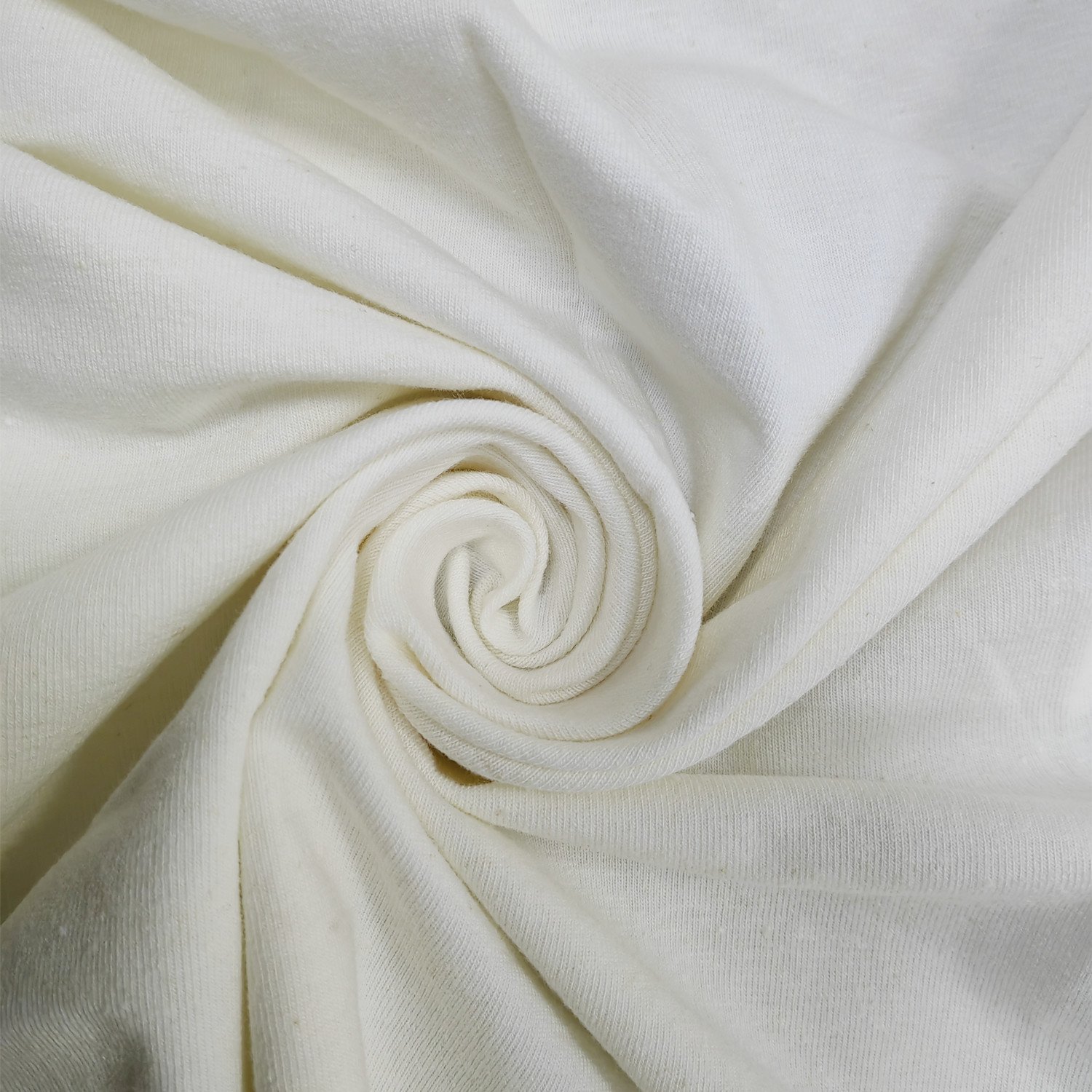 Sustainable Hemp Bamboo Blend Jersey Knit Fabric Bamboo Fiber Fabrics For Home Textiles