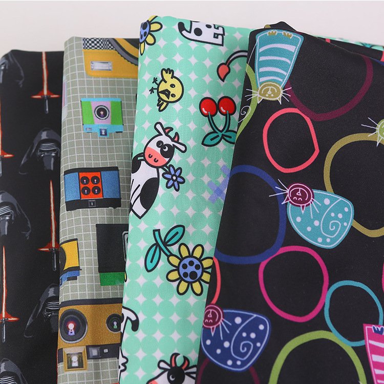 Wholesale high quality waterproof 100% polyester diaper material cloth nappy PUL fabric solid plain cloth diaper fabric