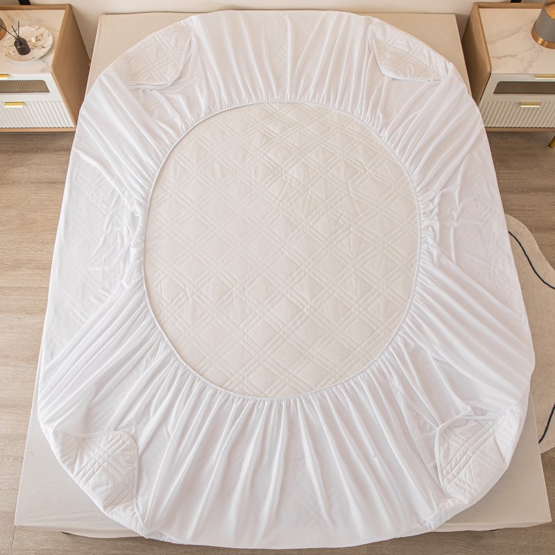 Waterproof Mattress Protector, King Size Mattress Pad with Deep Pocket 6"-18" Depth Bed Washable for Home, Bedroom, Hotel
