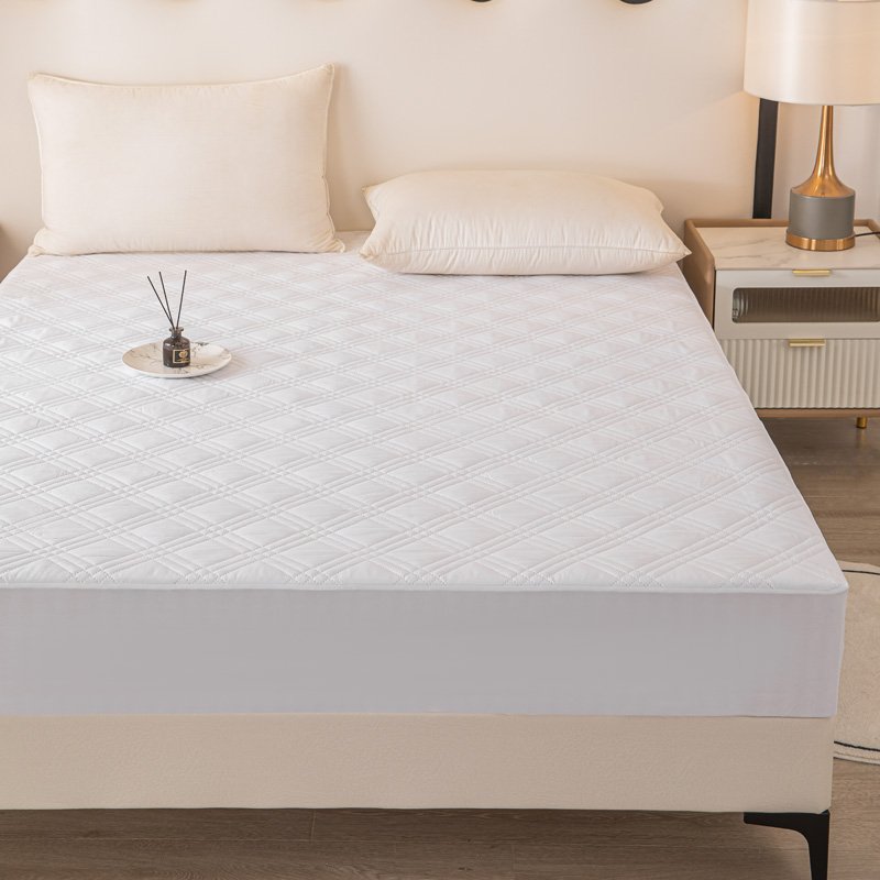 Waterproof Mattress Protector, King Size Mattress Pad with Deep Pocket 6"-18" Depth Bed Washable for Home, Bedroom, Hotel