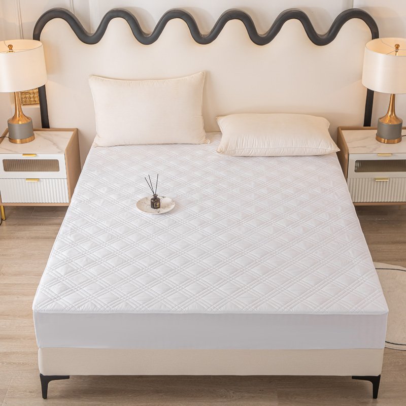 Waterproof Mattress Protector, King Size Mattress Pad with Deep Pocket 6"-18" Depth Bed Washable for Home, Bedroom, Hotel