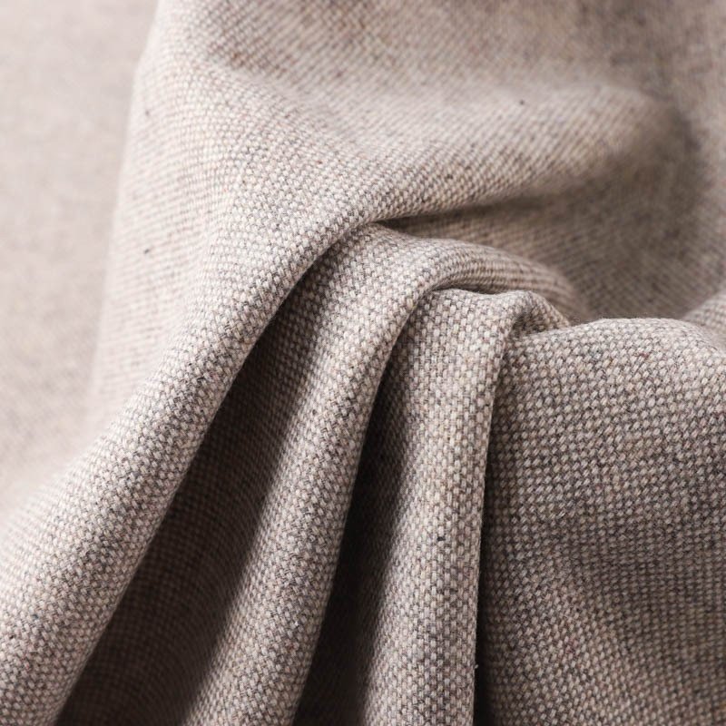 Hot selling 100% polyester 280gsm knitting brushed warm and soft check tweed fabric for suiting
