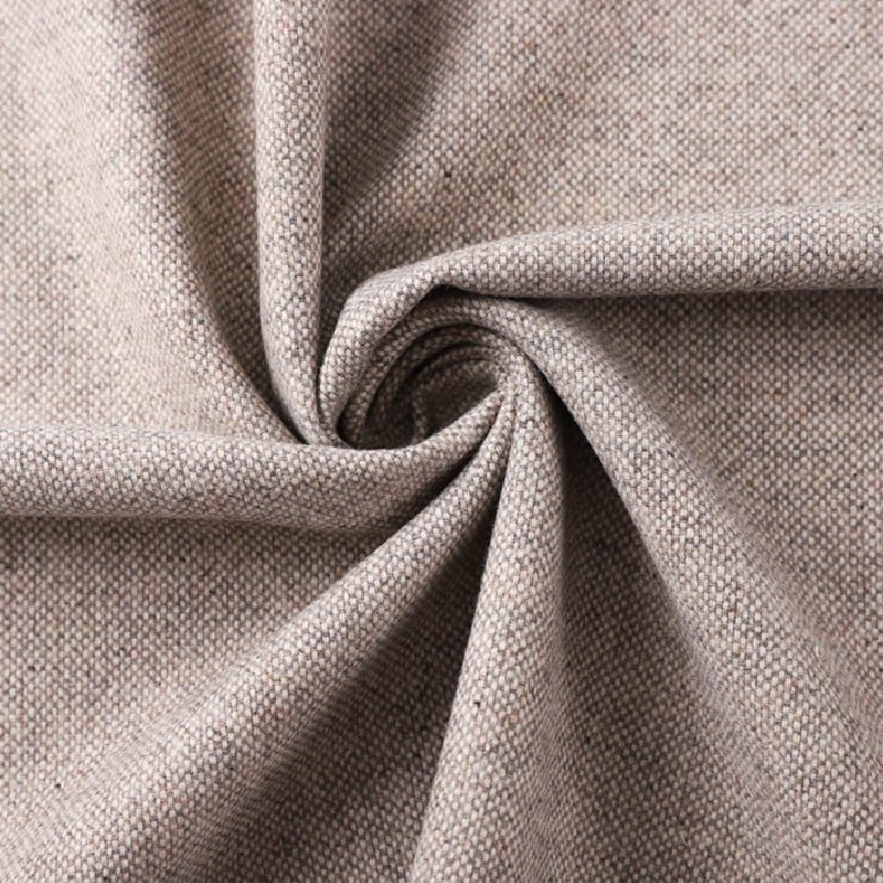 Hot selling 100% polyester 280gsm knitting brushed warm and soft check tweed fabric for suiting