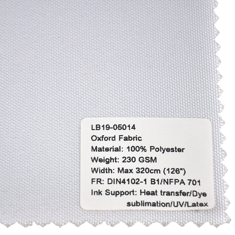 Good Quality Advertising Polyester Flame Retardant Professional Sublimation Print Fabric