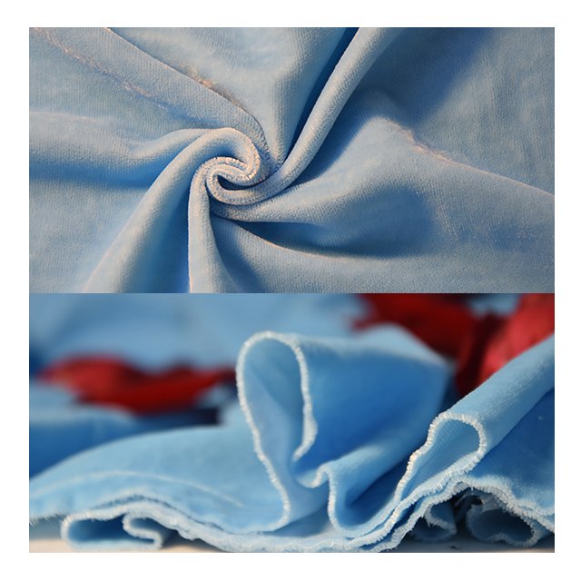 Changzhou manufacturers supply woven velvet fabrics, which are suitable for women's clothing, fashion, home textile, etc