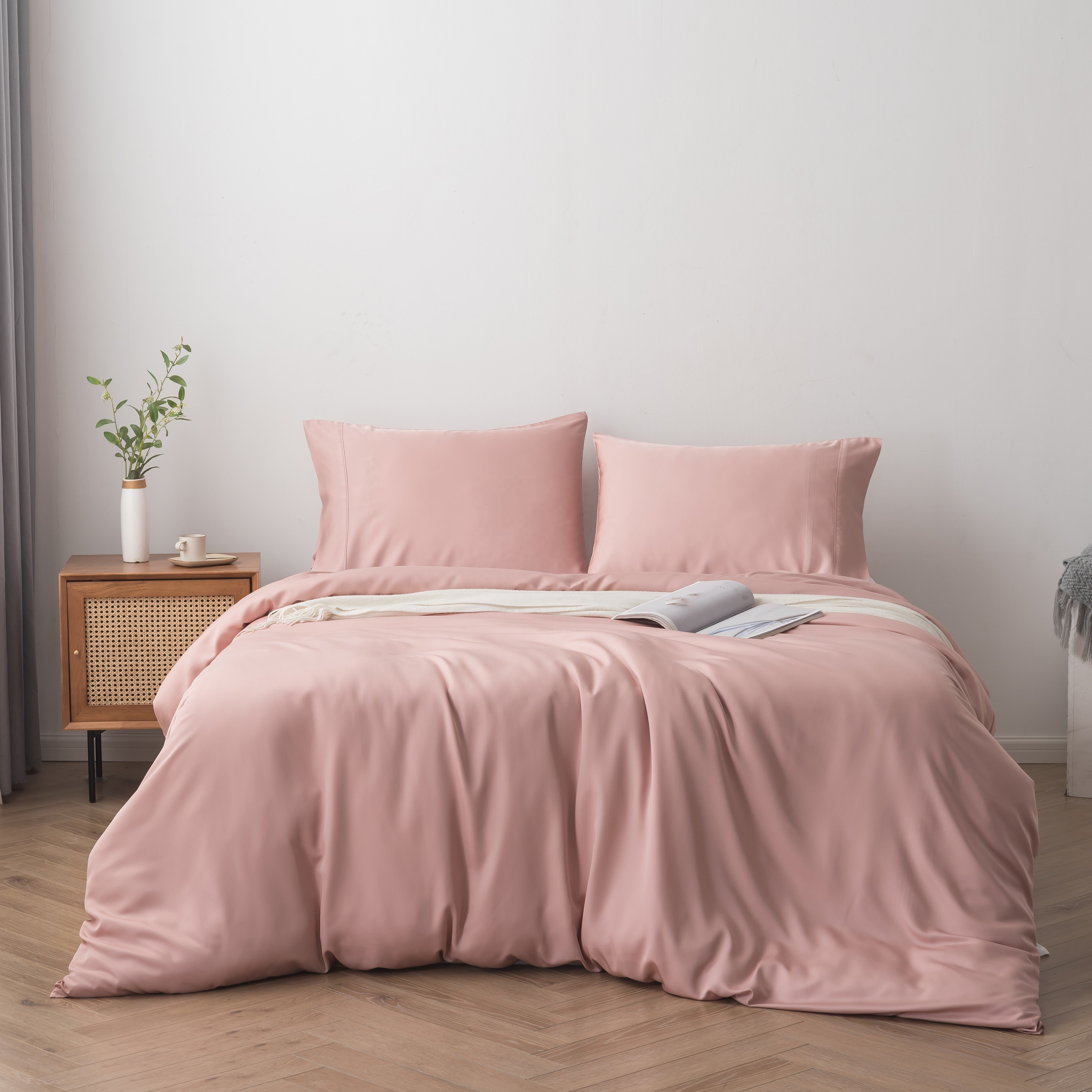 100% Bamboo Fiber Fabric OEKO-TEX STANDARD 100 high quality disposable house&home customized wholesale Bed Linen