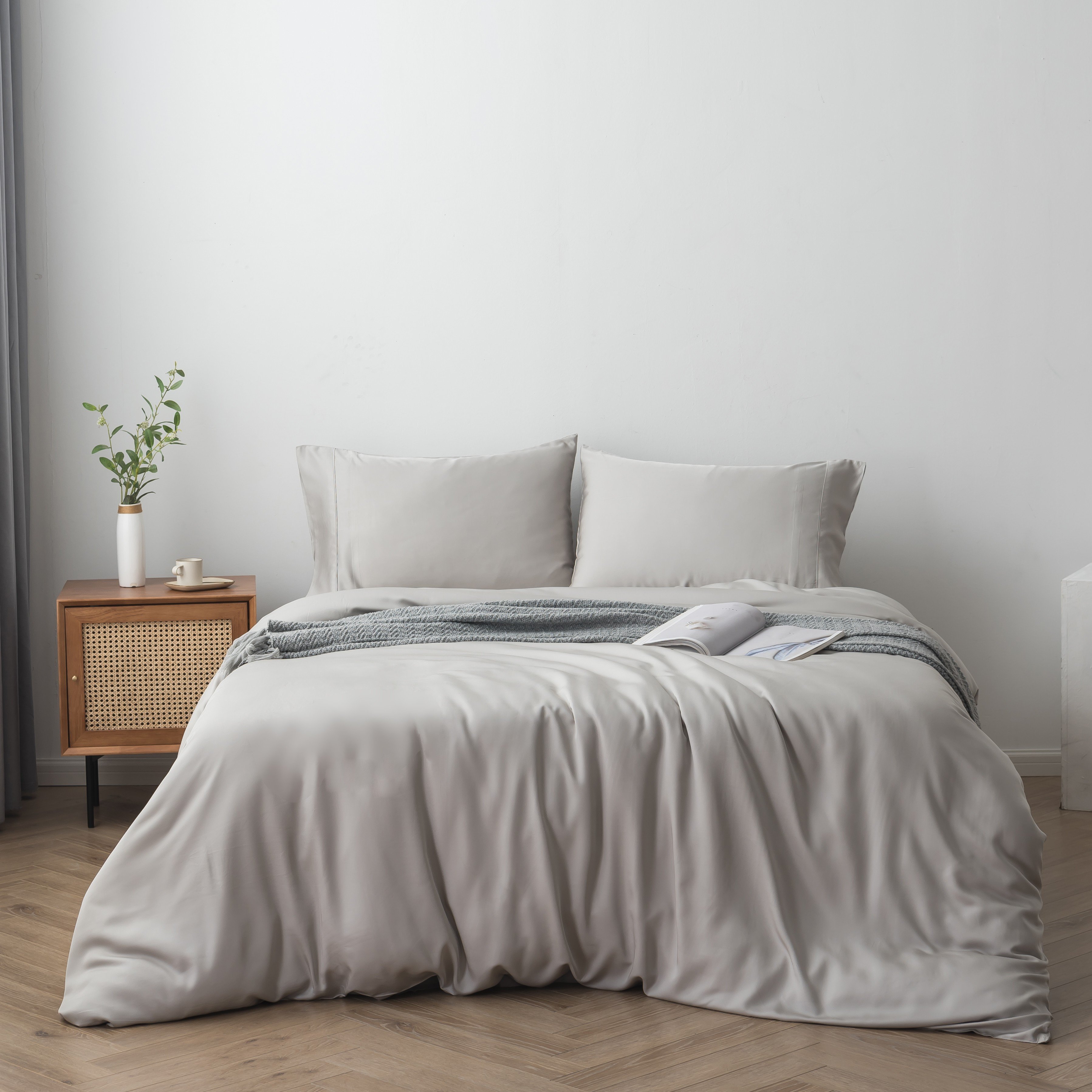 100% Bamboo Fiber Fabric OEKO-TEX STANDARD 100 high quality disposable house&home customized wholesale Bed Linen