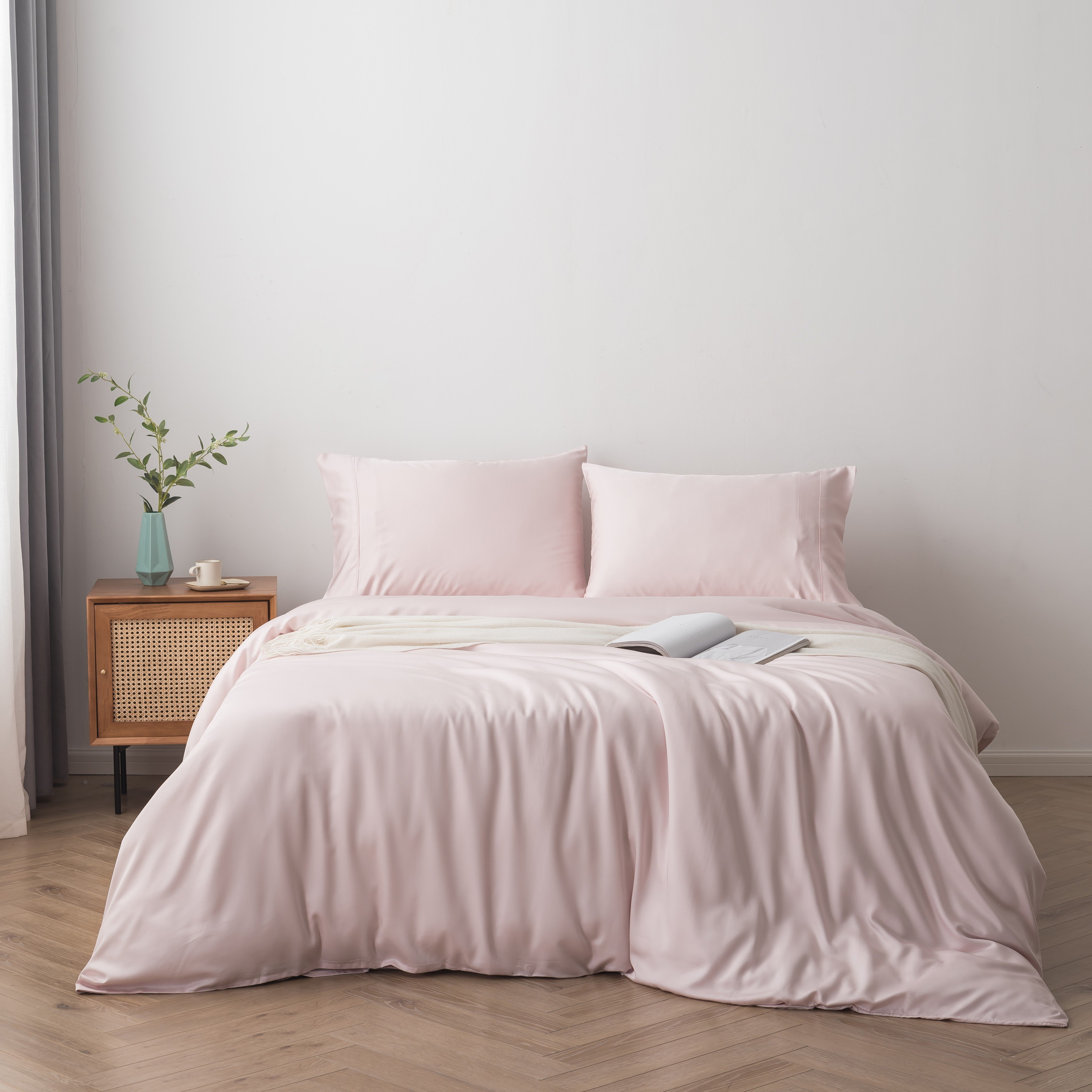 100% Bamboo Fiber Fabric OEKO-TEX STANDARD 100 high quality disposable house&home customized wholesale Bed Linen