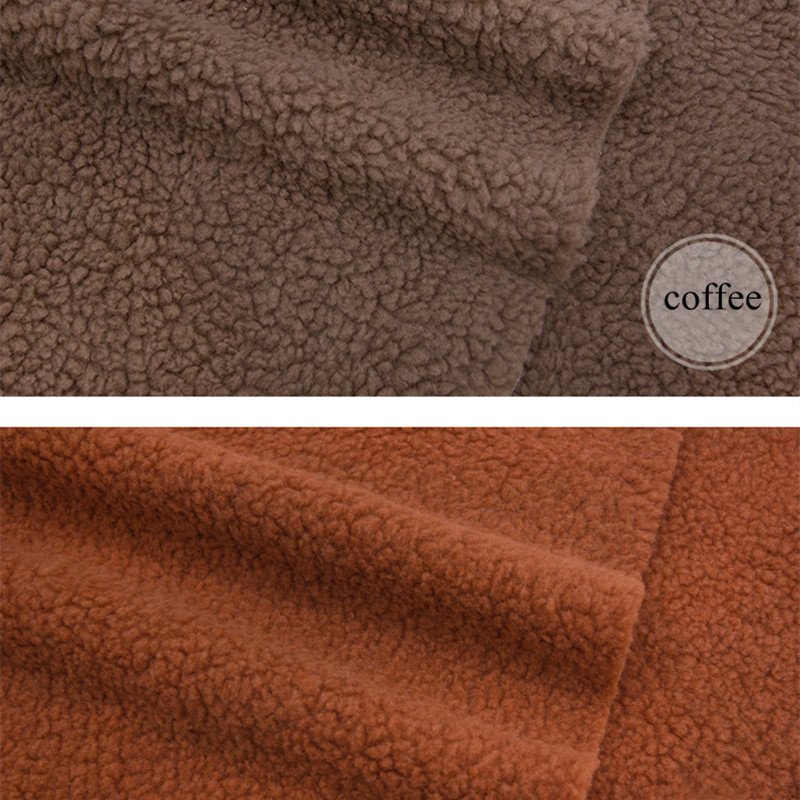 Suzhou meidao sherpa berber fleece fabric 100% polyester fabric stretch knitted fabric for jacket lining Coat garment
