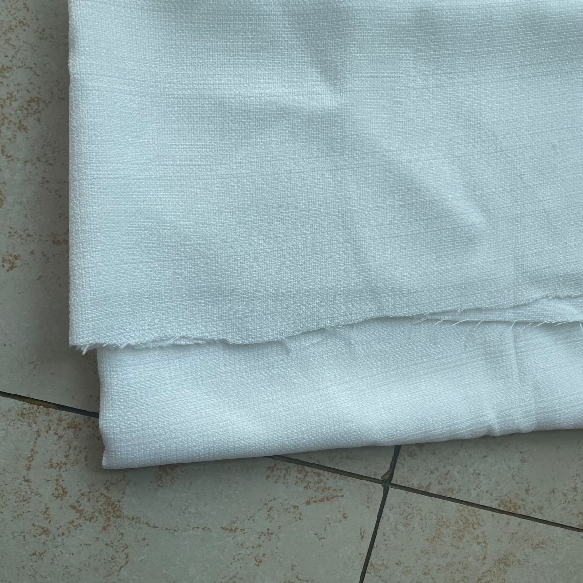 59" White Sublimation 100% polyester upholstery linen fabric