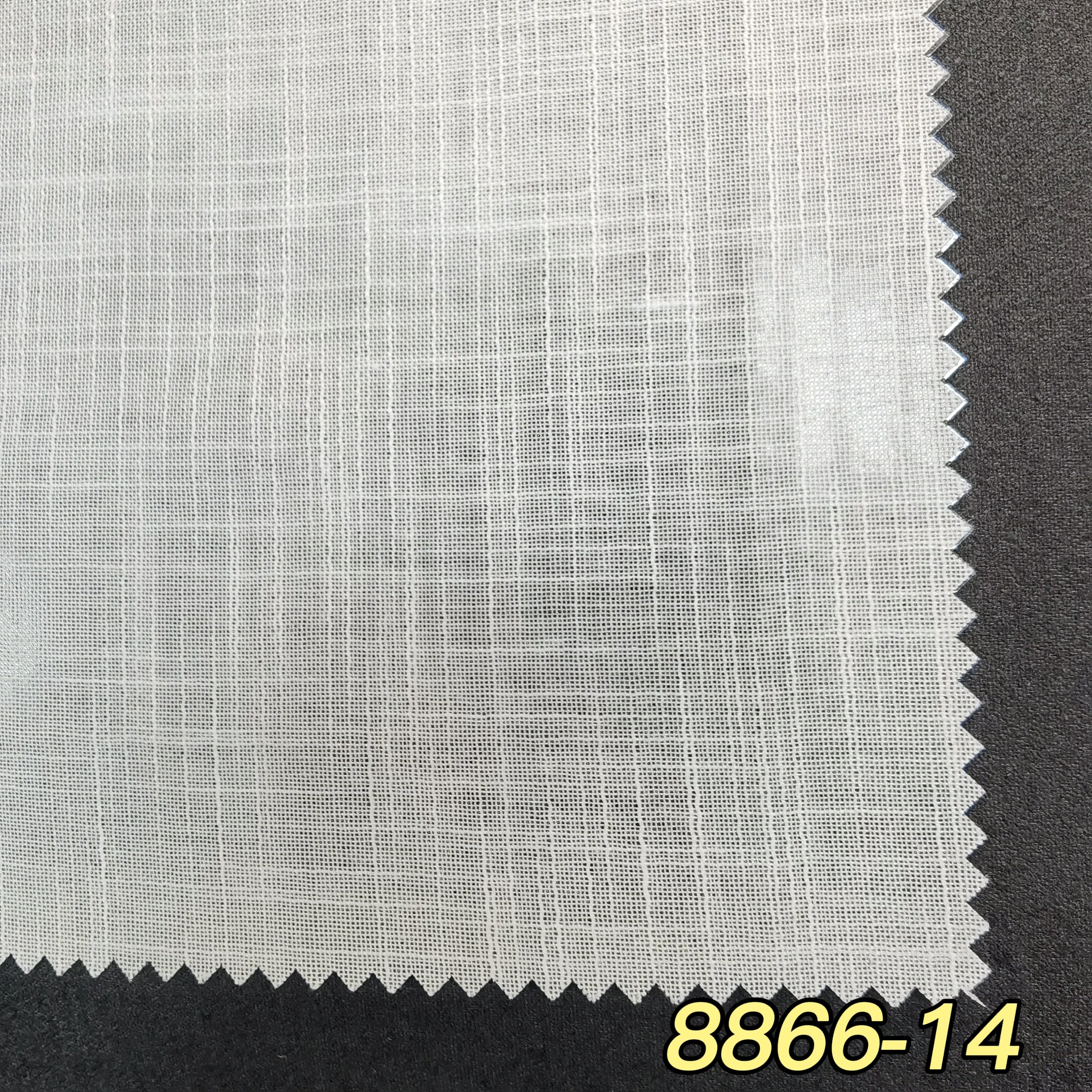 Textured Linen Style Slub Transparent Semi Sheer Curtain Fabric