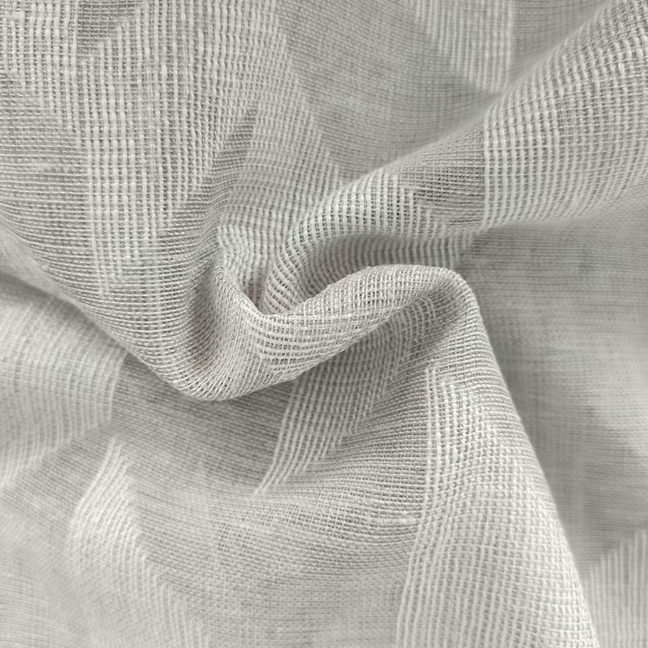 Basic window curtain sheer dry sheer can customized colors light filtering slub texture sheer for living room or outdoor