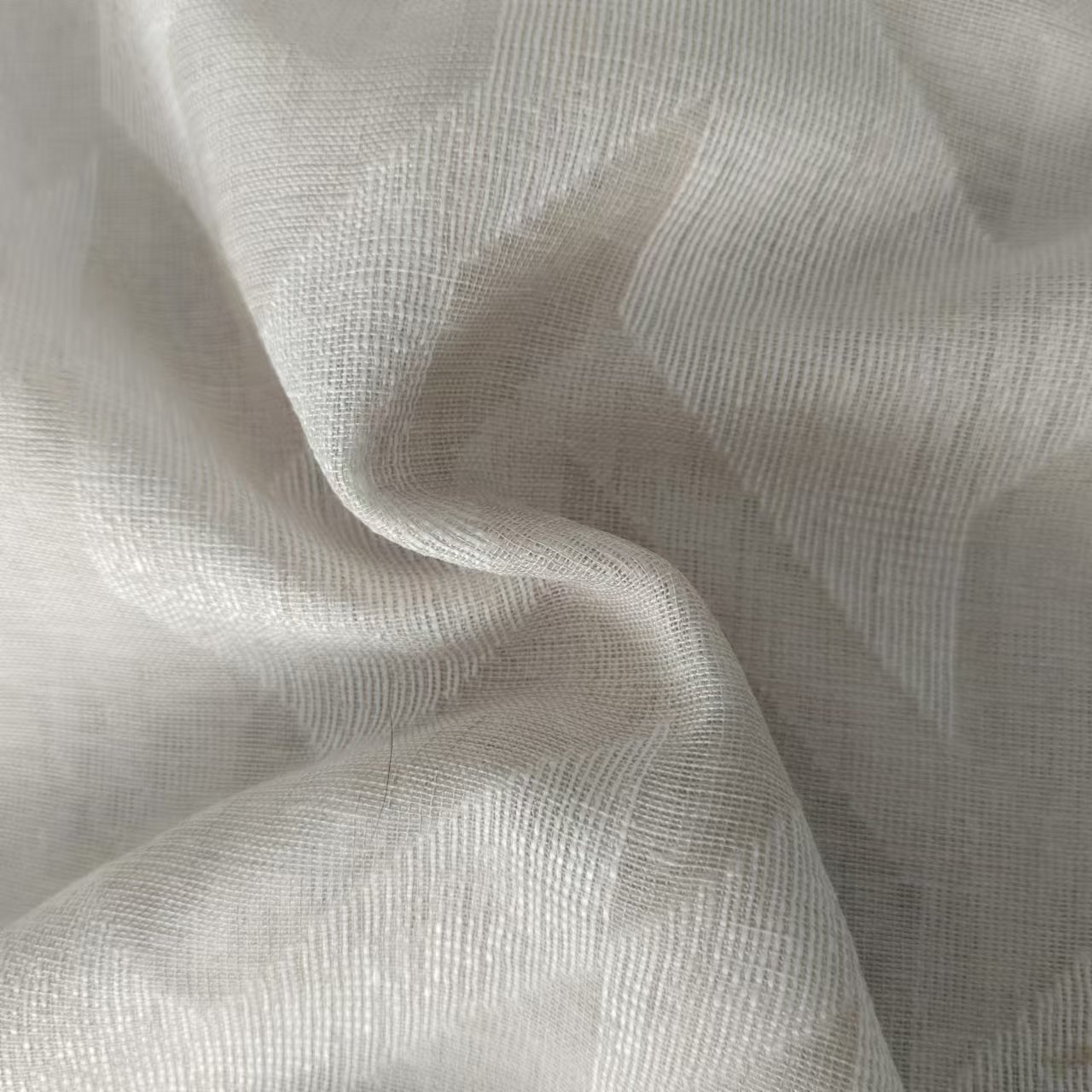 Basic window curtain sheer dry sheer can customized colors light filtering slub texture sheer for living room or outdoor