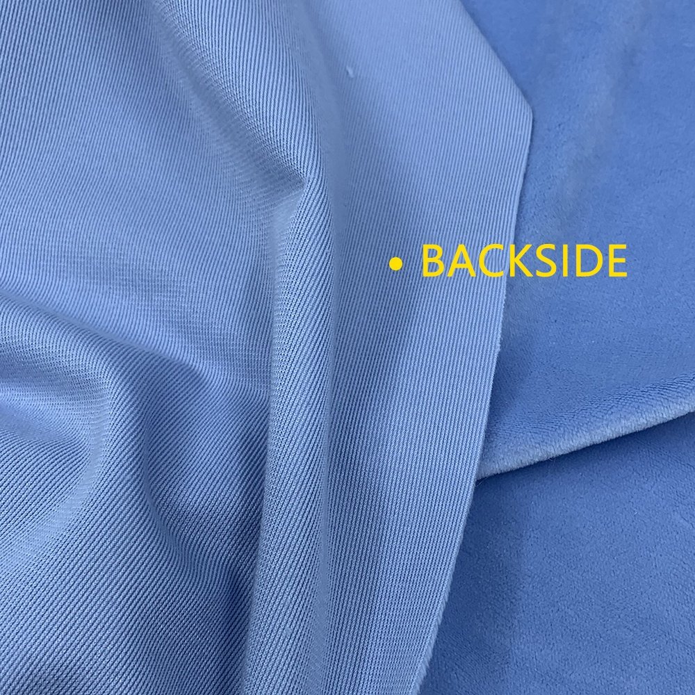 1.5mm solid color soft artificial mink fur fabric 100% polyester DIY clothing fabric doll plush fabric