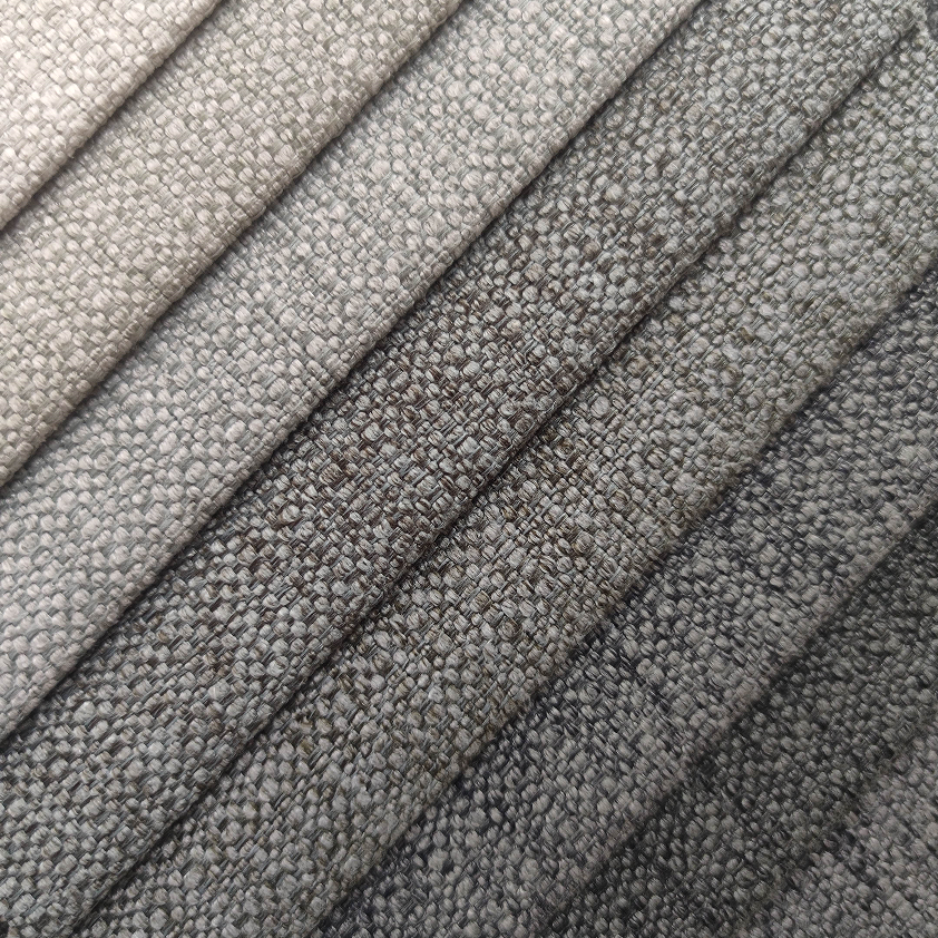 High quality 100%polyester linen like fabric upholstery fabric for sofa european sofa fabric solid