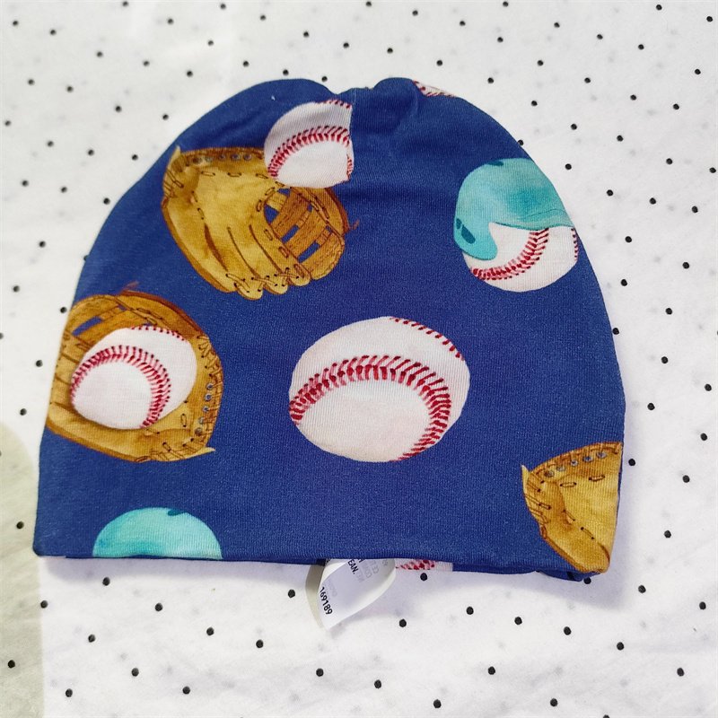 Customized Baby Girls Bamboo Knotted Headband Casual Soft Kids Bow Head Wrap For Infant Stretchy Hairband And Hat Custom Print