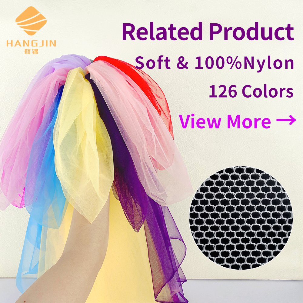 63 inch 100% polyester Tulle Fabric tablecloth DIY mesh tulle net TUTU dress tulle mesh fabric