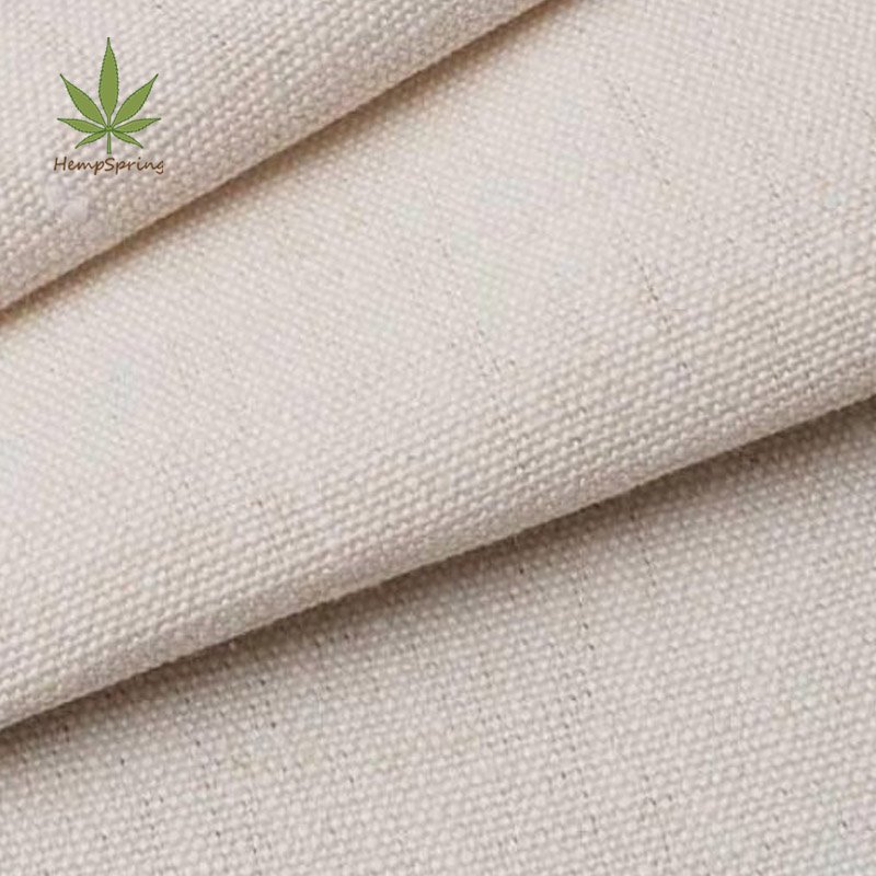 HempSpring high quality organic hemp 55% organic cotton 45% canvas fabric hemp cloth