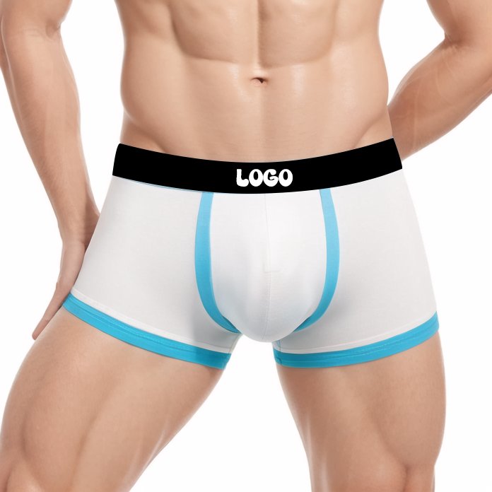 Classical High Quality Men Short Boxers Male Creative Logo Underwear Spandex Polyester Fabrics For Men Shorts